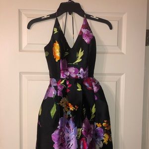 Black Floral Dress